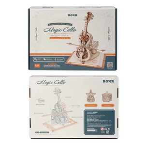 Violin Wooden DIY Mechanical Music Box (2 Options)