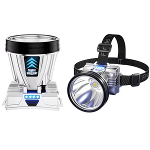 Extremely Bright Rechargeable Headlamp 1200mAh Waterproof