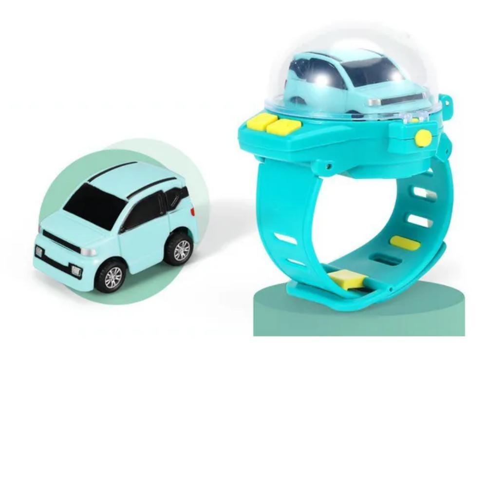 Mini RC Car Toy Watch with LED Light (5 Colors) Rechargeable