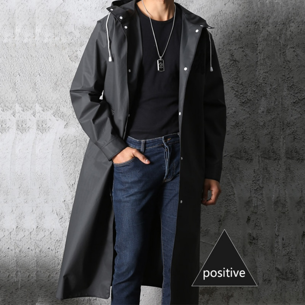 Raincoat Hooded Costume (Size L-3XL)