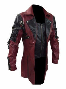 Biker PU Leather Jacket (2 Colors) S-5XL