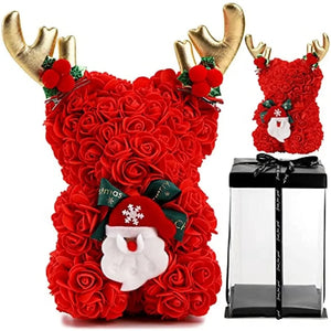 Enchanted Forever Rose Unicorn Christmas Teddy Bear (7 Style) 25CM-40CM