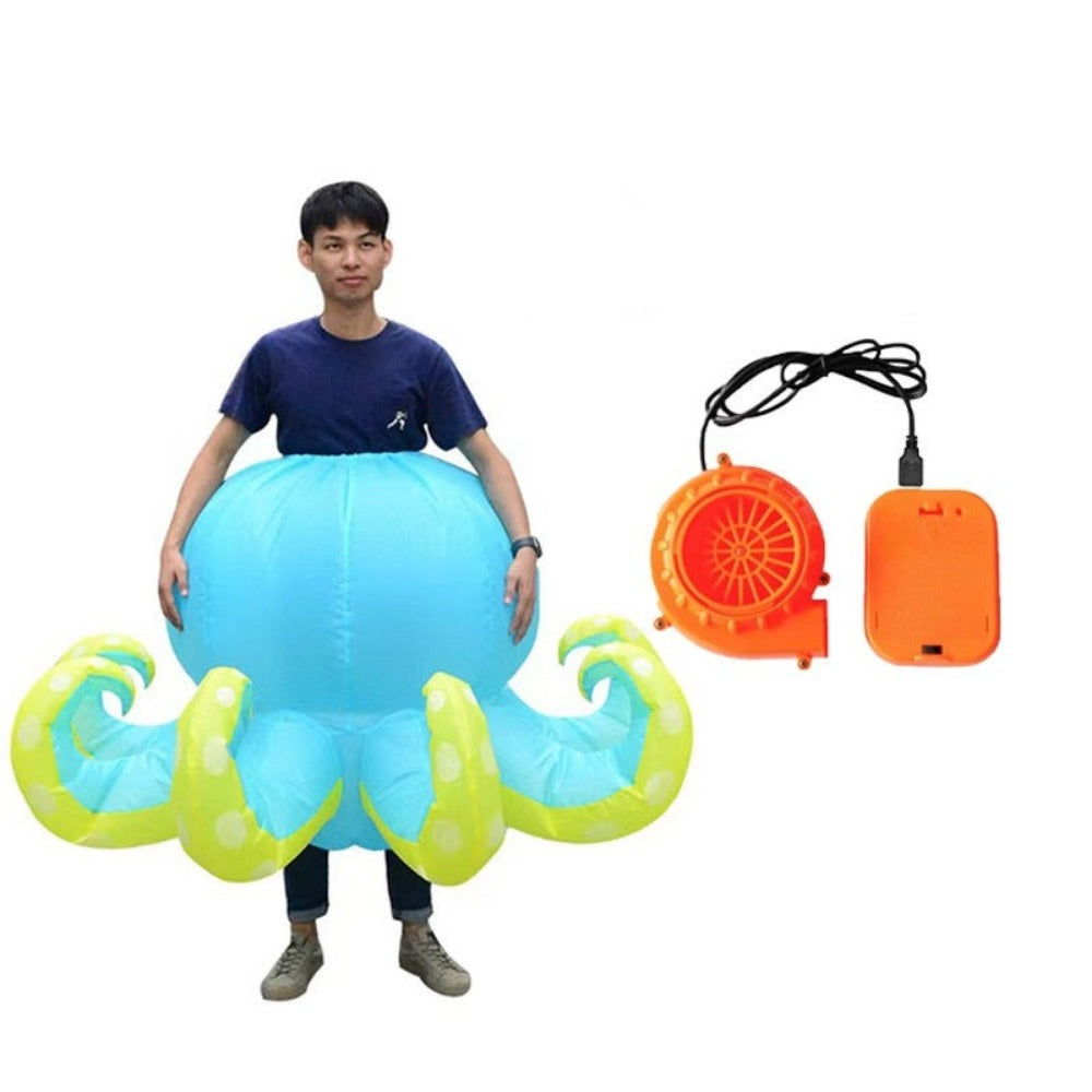 Inflatable Tentacle Octopus Costume (3 Style)