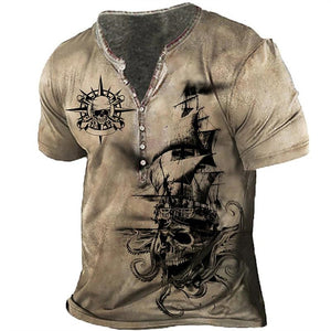 Captain Tees Pirate Shirt (11 Style) S-6XL