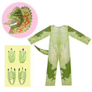 Triceratops Dinosaur Costume Suit (Size S-XL) Kids