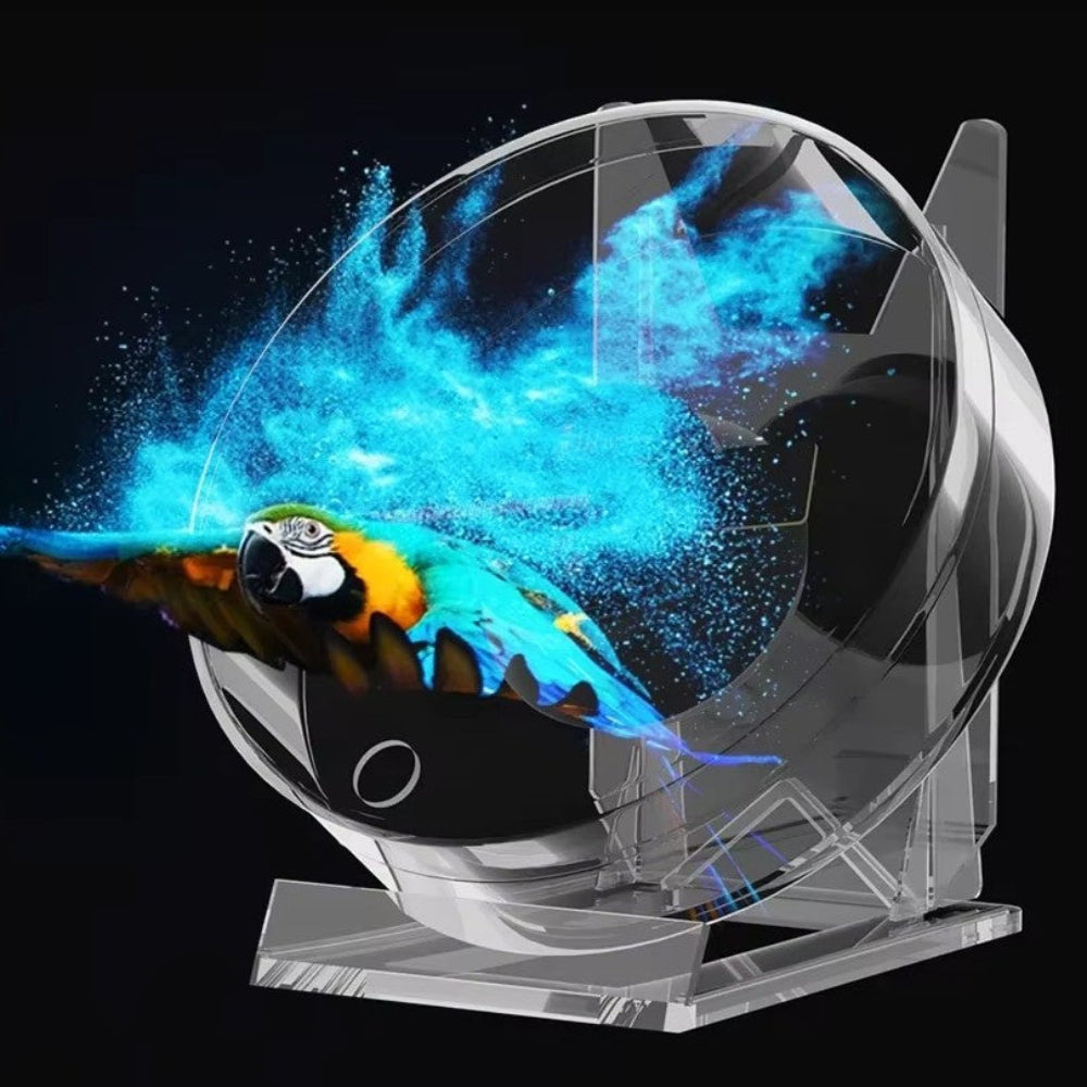 3D Hologram Fan Mini – HD Holographic Projector Display Light