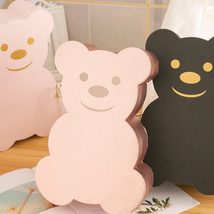 Enchanted Bear Rose Soap Flower Box (3 Colors)