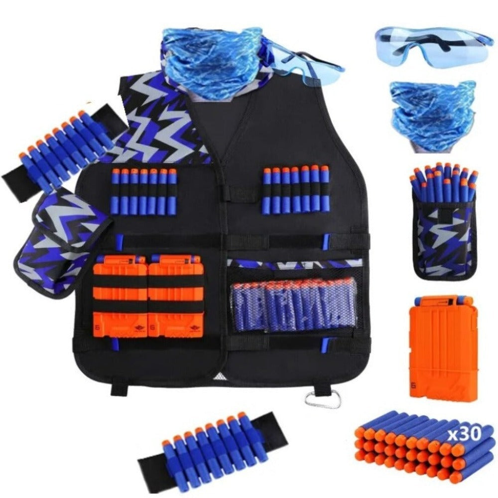 Tactical Foam Dart Vest Kit (3 Options)