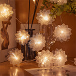 Fiber Optic LED Fairy Light Flower Garland (Size 2m-3m)