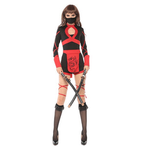 Ninja Dragon Warrior Costume (2 Colors) Size S-L