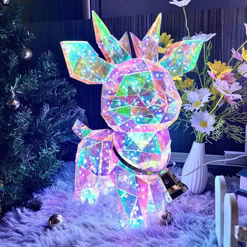 Christmas Galaxy Snowman Deer Gift Box Luminous Display (6 Options)