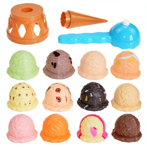 Ice Cream Scoop Stack Up Toy Set