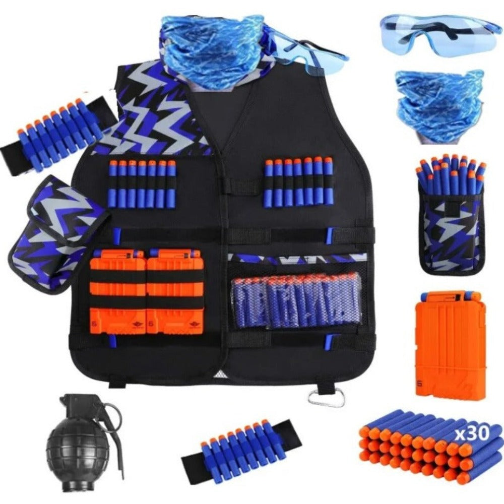 Tactical Foam Dart Vest Kit (3 Options)