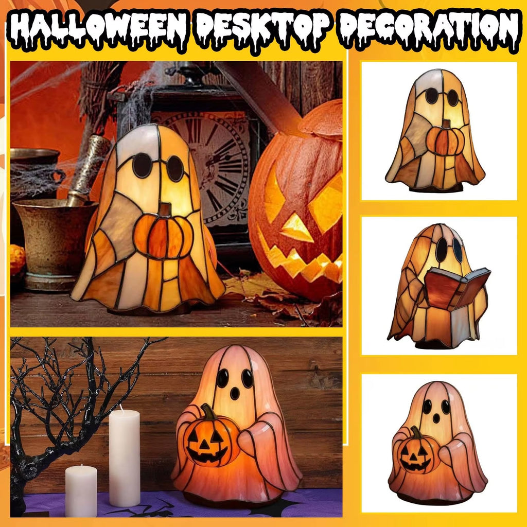 Ghost Stained Glass Style Lamp (3 Options)