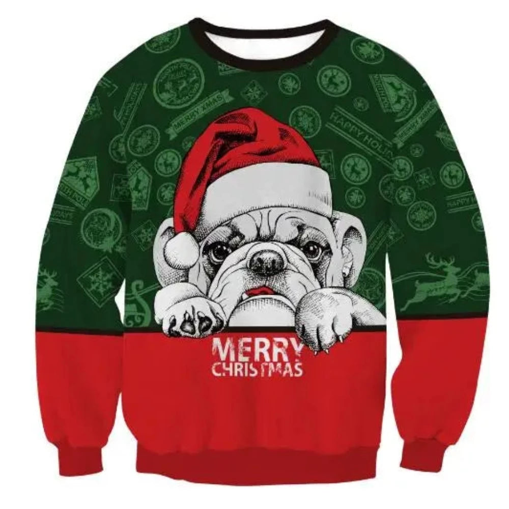 3D Ugly Christmas Sweater (25 Style) S-XL