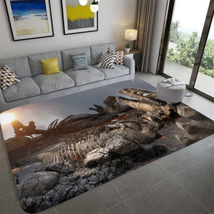 Dinosaur carpet
