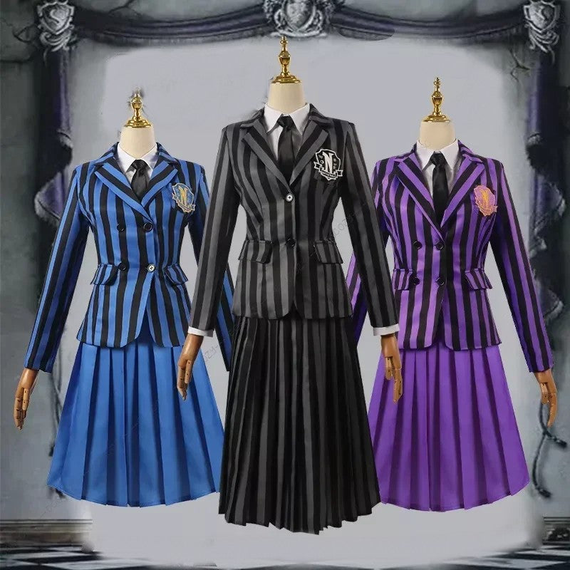 Academy Cosplay Costume Set | Jacket, Skirt & Wig