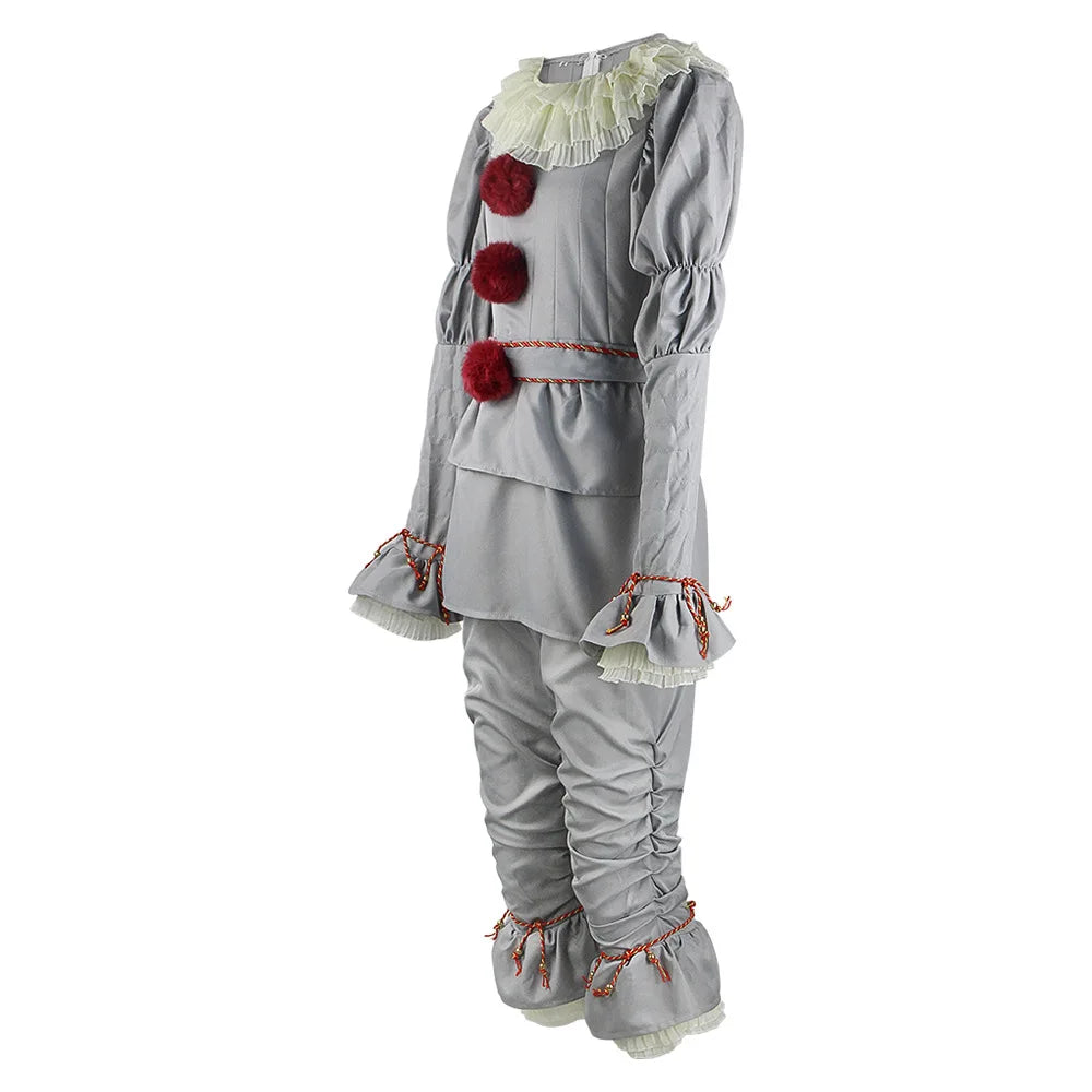 Clown Costume Suit (4Styles S-3XL) Adult-Kids