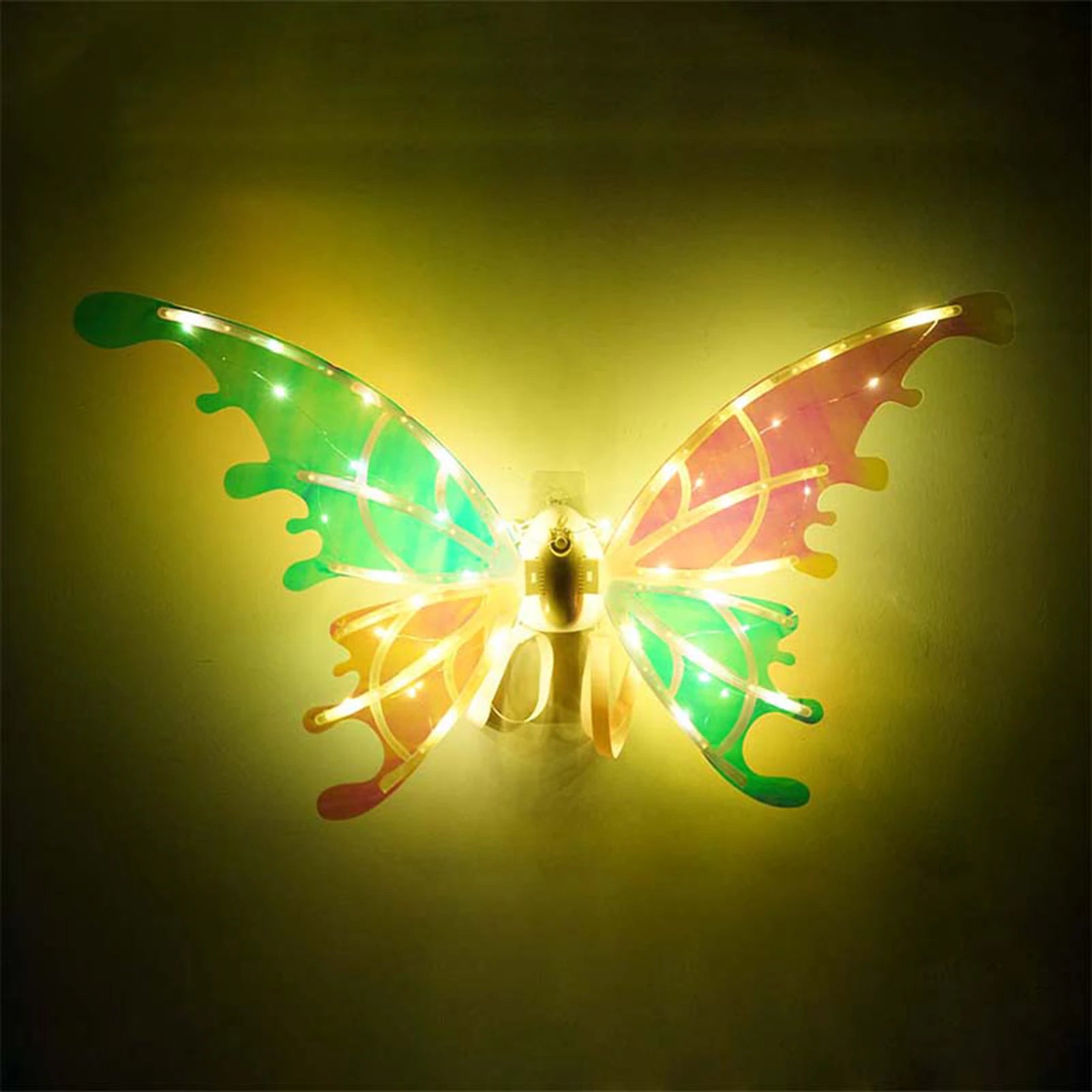 Flapping LED Butterfly Fairy Wings (Adult - Child Size)