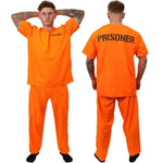 Inmate Prison Cosplay Costume Set