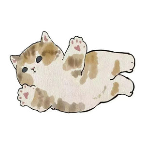 Kawaii Cat Non-slip Rug (25 Style) Size S-L