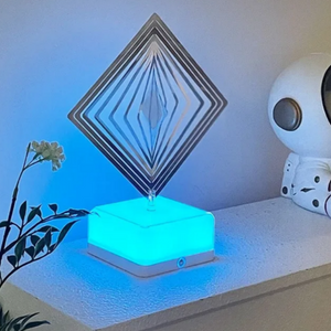 3D Illusion Rotating Night Light Lamp (10 Style)