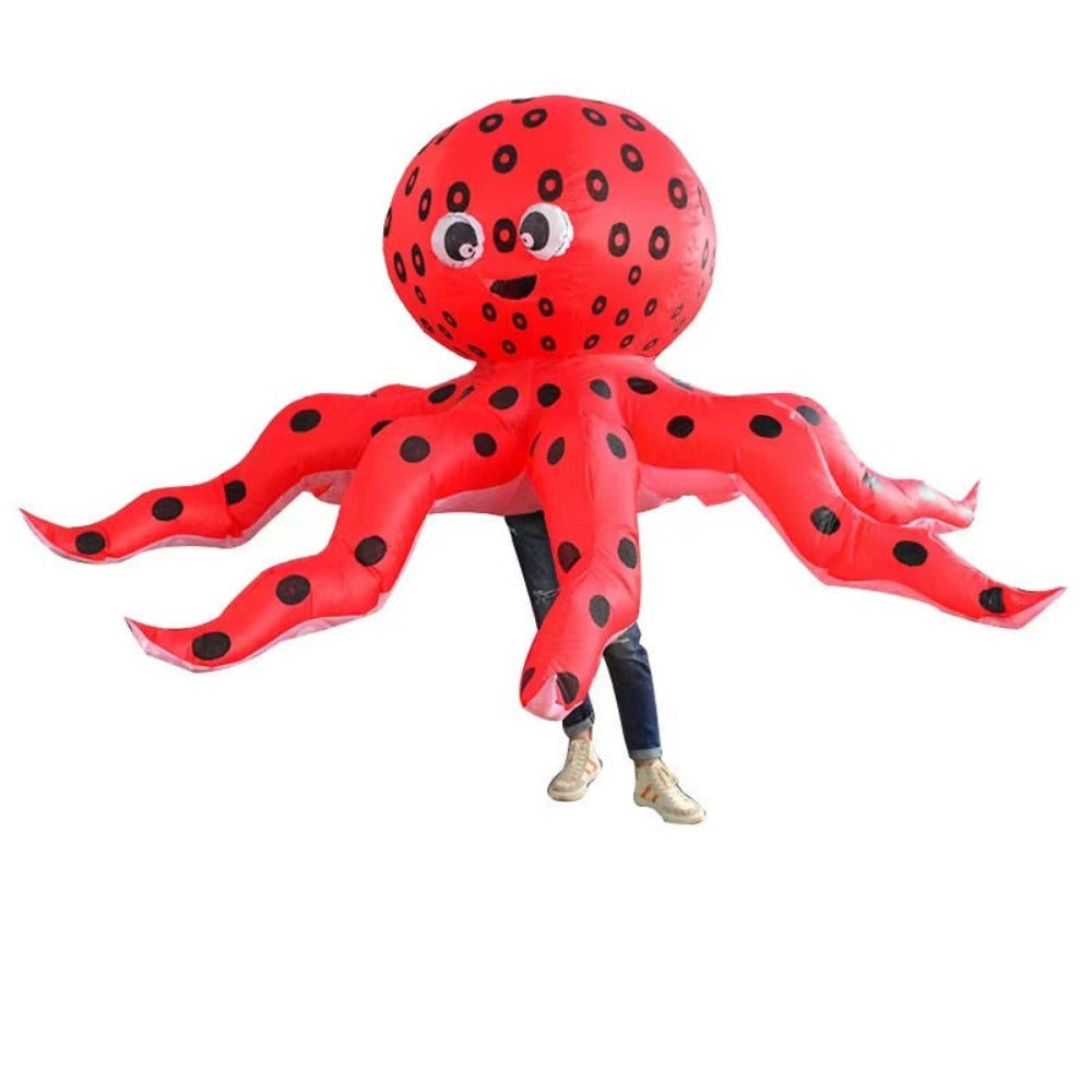 Inflatable Tentacle Octopus Costume (3 Style)