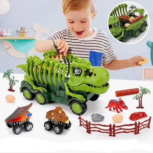 Dinosaur Skeleton Transportation Truck (2 Colors)