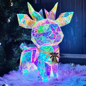 Christmas Galaxy Snowman Deer Gift Box Luminous Display (6 Options)