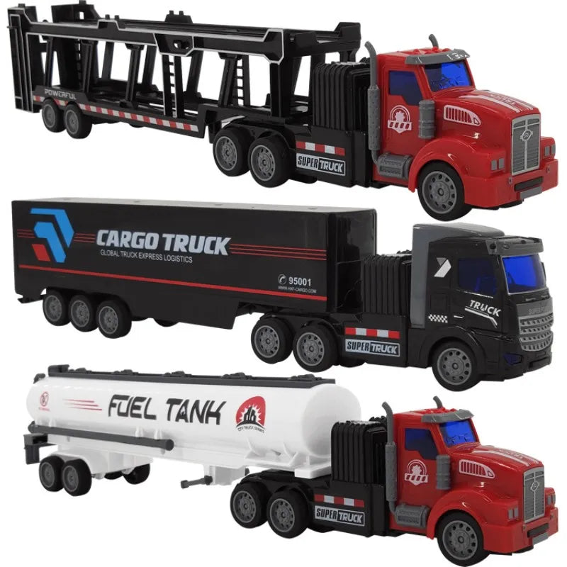 Remote Control Trailer Truck Car Toy (9 Style) Rechargeable