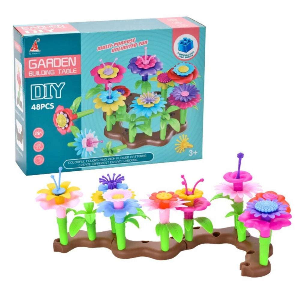 DIY Flower Garden Building Kit Toys Set (3 Options)