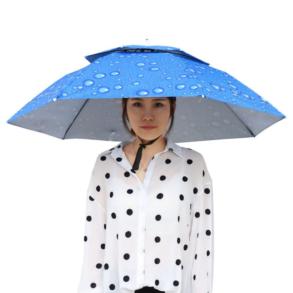 Hands-Free Umbrella Hat (5 Colors)