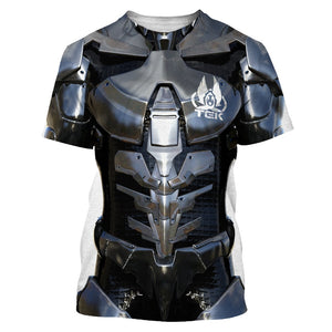 3D Metallic Guardian Armor Shirt