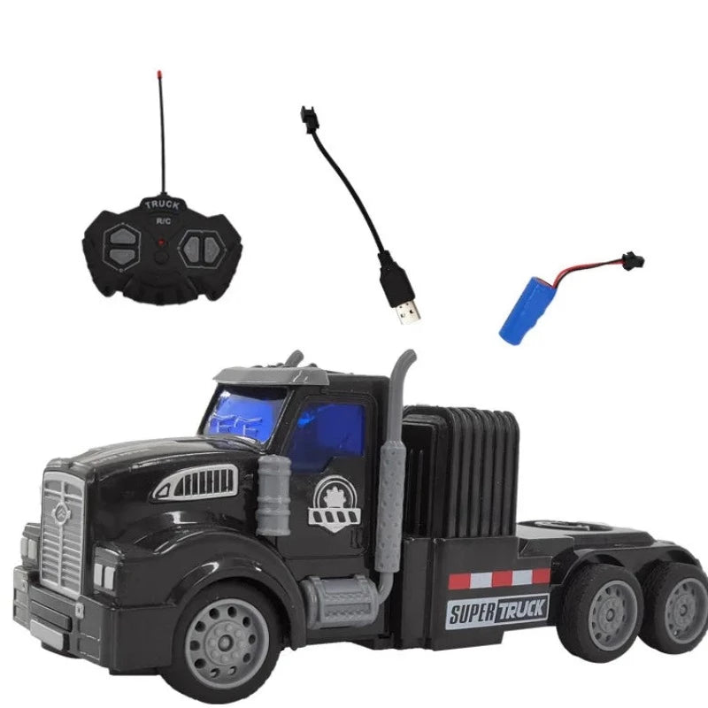 Remote Control Trailer Truck Car Toy (9 Style) Rechargeable