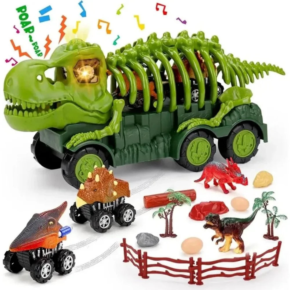 Dinosaur Skeleton Transportation Truck (2 Colors)