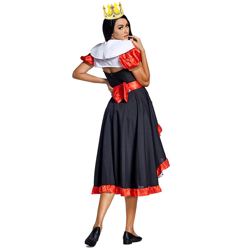 Poker Queen of Hearts Costume Set (4 Style)