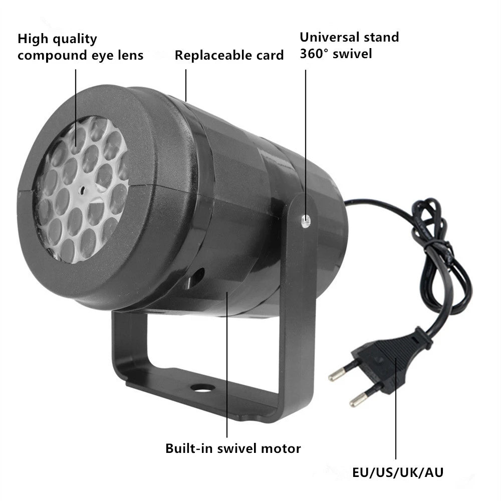 Christmas Snowflake Projector LED Light