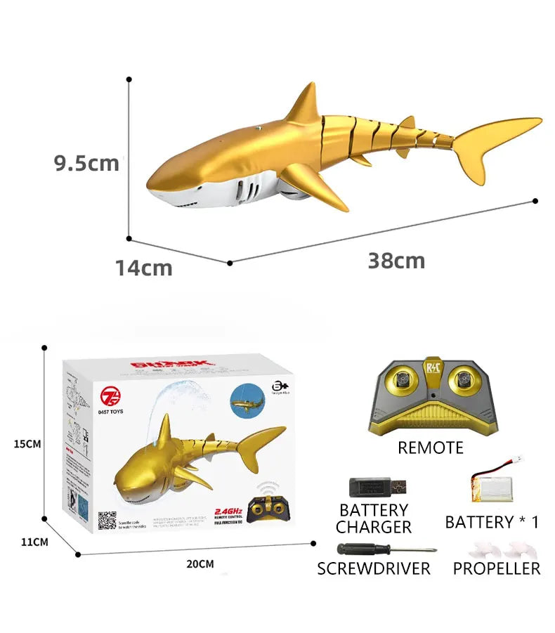 RC Ocean Animals Shark Dolphin Stingray & Whale Water Toy (11 0ptions)