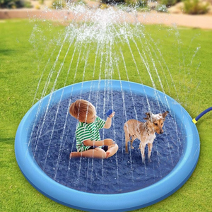 Inflatable Dog Splash Play Pad (3 Colors & Sizes)