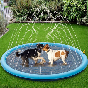 Inflatable Dog Splash Play Pad (3 Colors & Sizes)