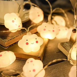 Cloud or Stars LED String Garland Lights (2 Options)