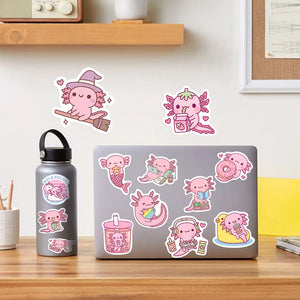 Kawaii Axolotl Sticker 50PCS