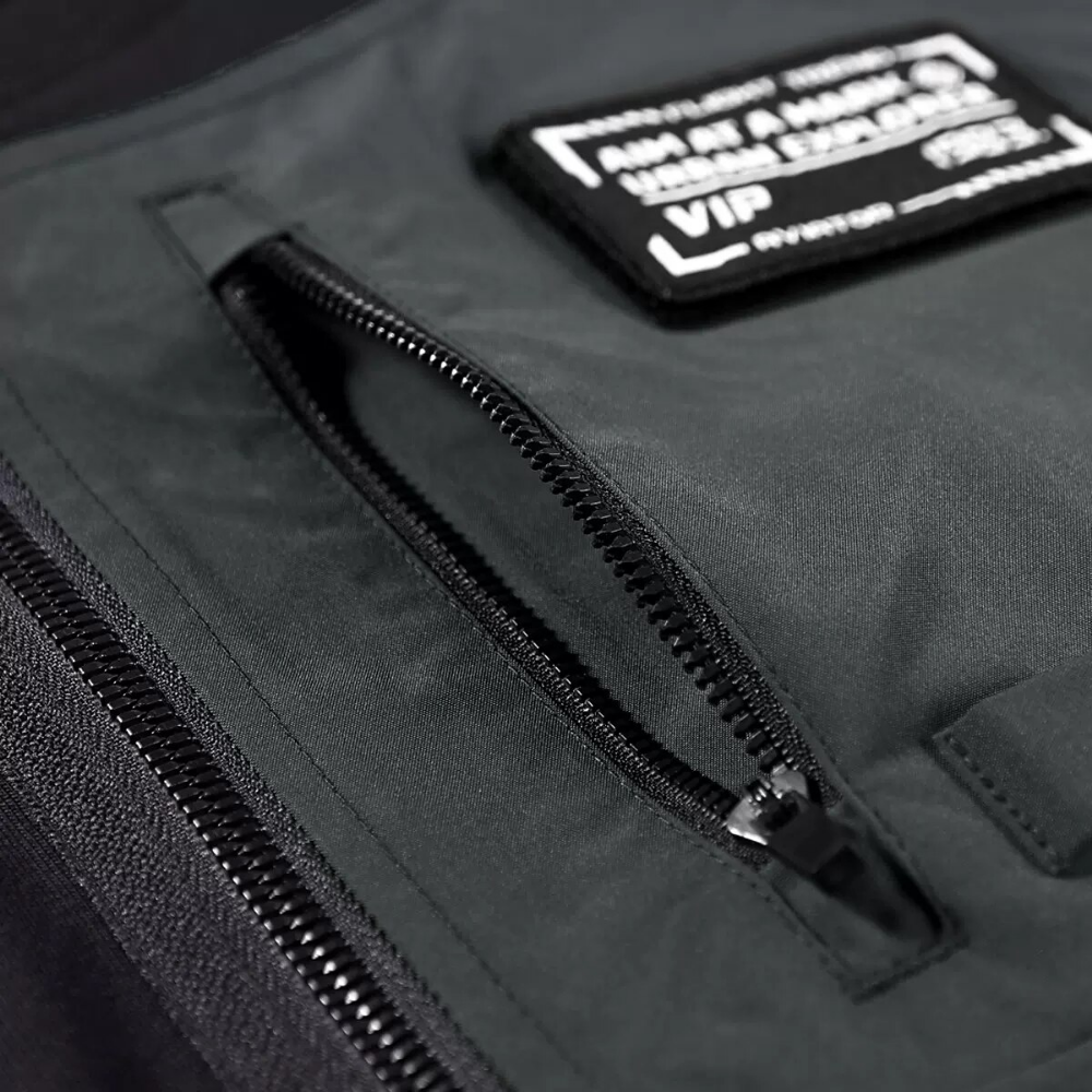 Patch Side Zipper Pocket Tactical Shirt (Size M-3XL)