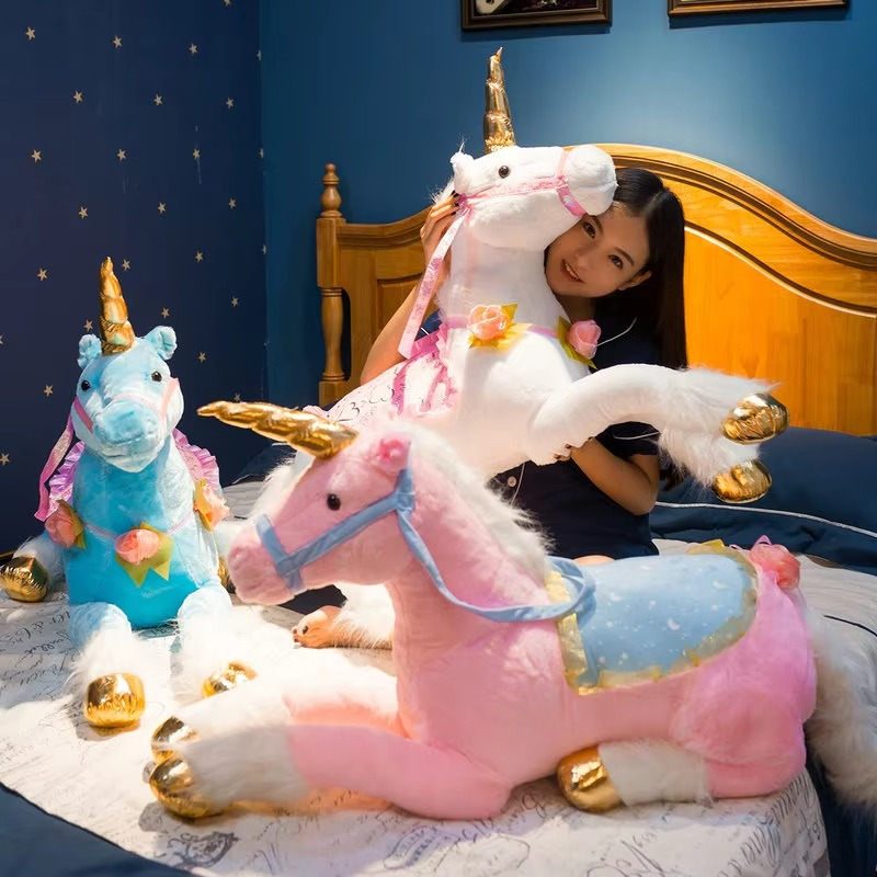 Large Unicorn Plush Stuffed Animal | 80CM