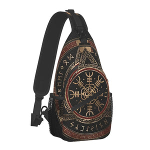 Viking Sling Backpack Bag Tree Of Life Triquetra (25 Options)