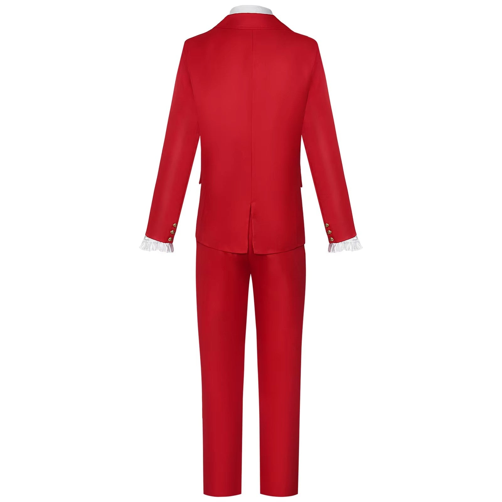 Red Groom Suit Costume Set