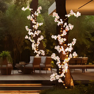 Cherry Blossom Fairy Light Garland 180cm USB Powered