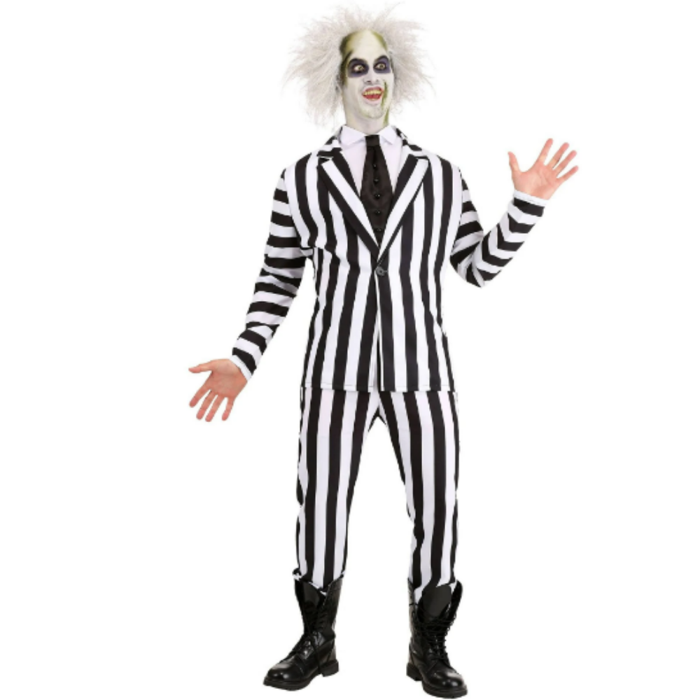 Classic Pin Stripe Suit Costume Set