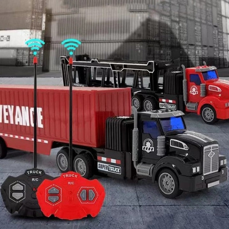 Remote Control Trailer Truck Car Toy (9 Style) Rechargeable