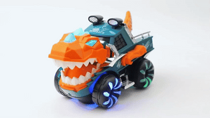 Dinosaur T-Rex Chomp Stunt Car Truck
